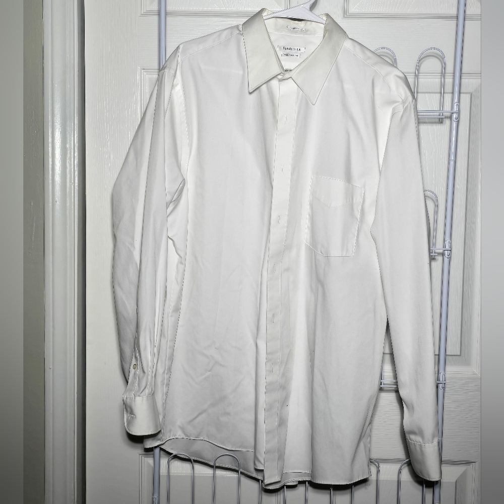 Mens dress shirt white